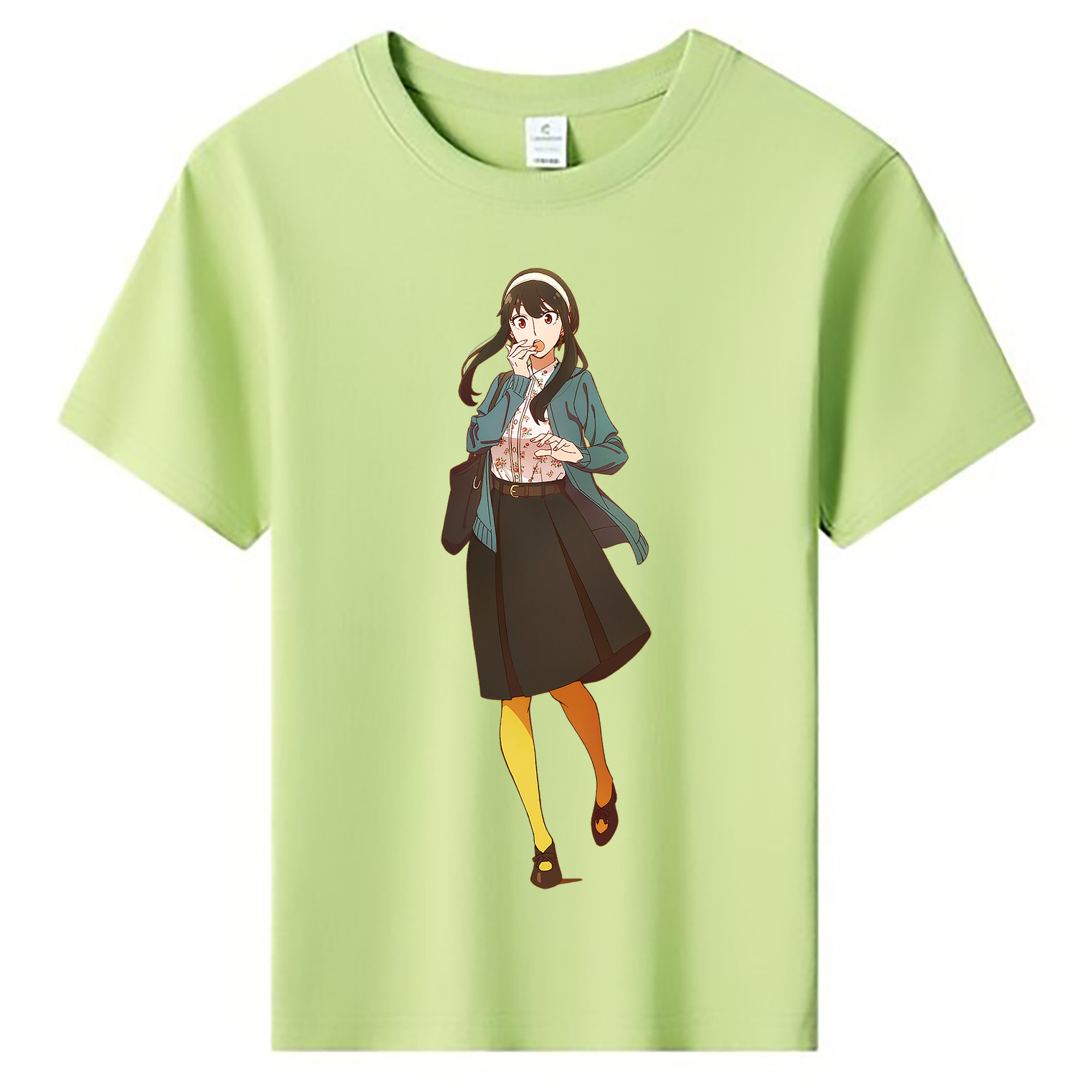 （画像用） SPY×FAMILY间谍家家酒 綿100％キッズTシャツ（フロントプリント）